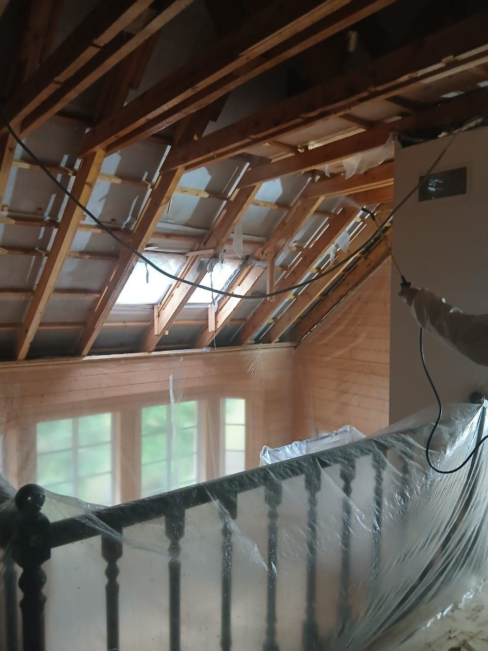 утепление кровли 