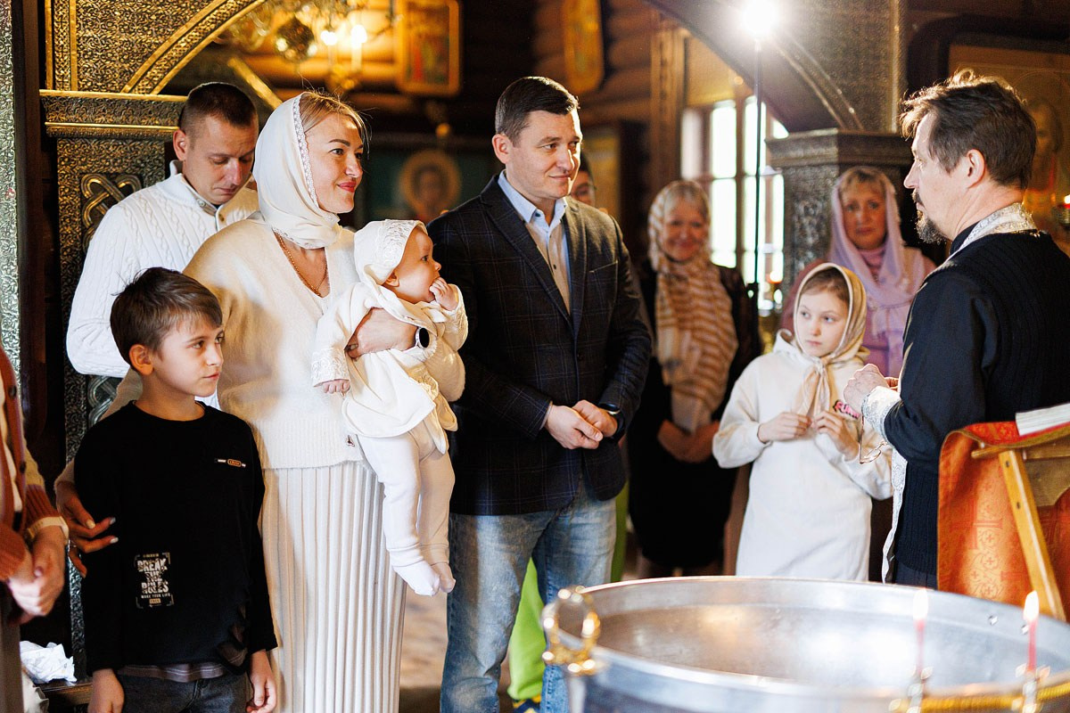 — Таинство Крещения. Детский и семейный фотограф Домодедово