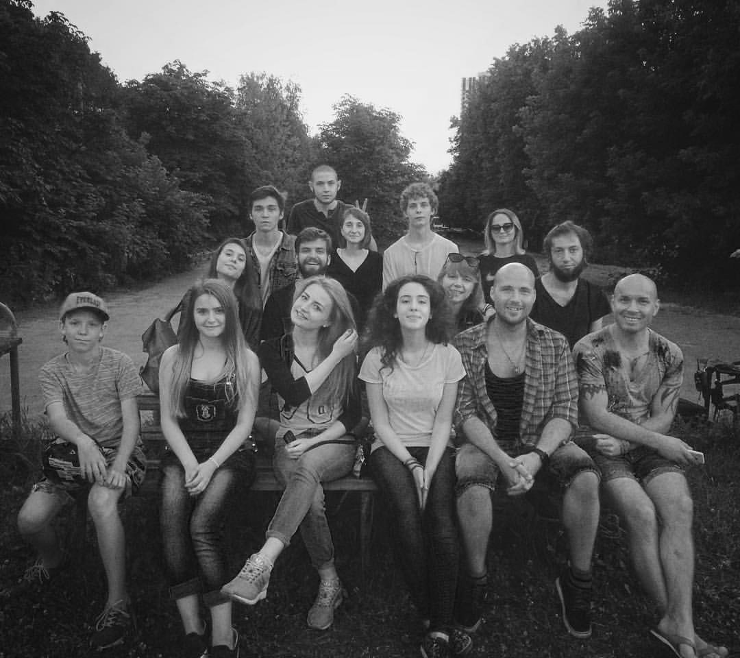 Backstage. Filmmaker Vadim Averin