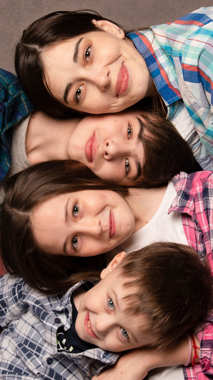 Настя и дети. Фотограф в Москве Виктория Назаренко