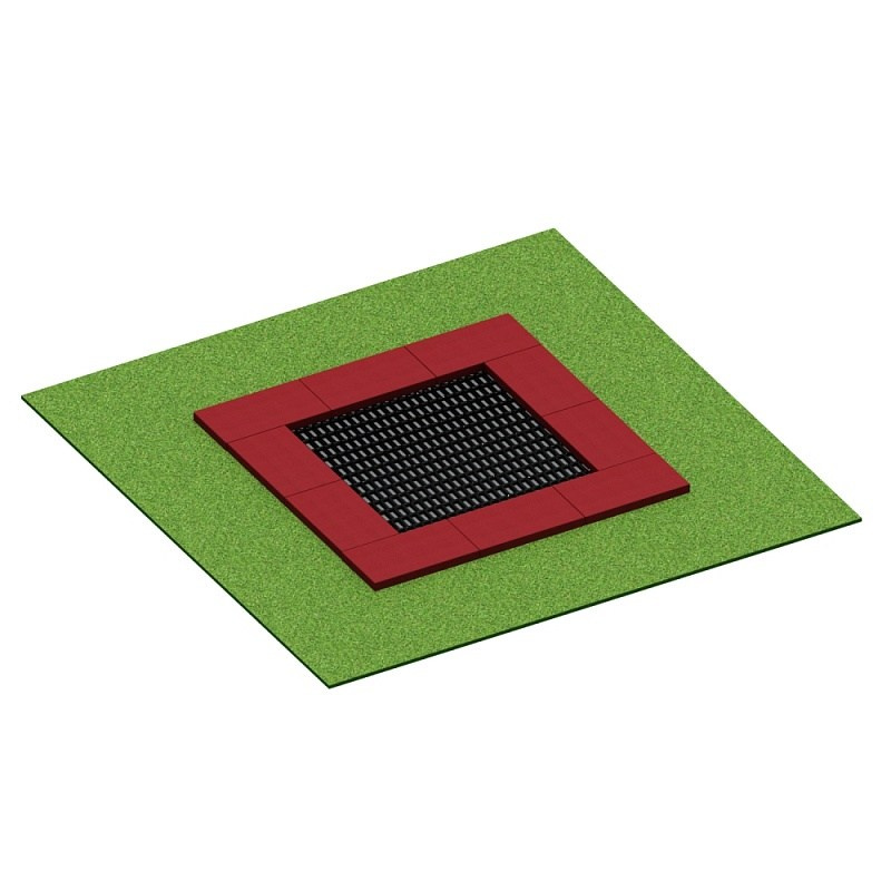 Батут встраиваемый малый - БТ 10.01.01-02 Габариты (ШхДхВ): 1346х1346х425 мм Возрастные ограничения от 14 лет, весом не более 100 кг