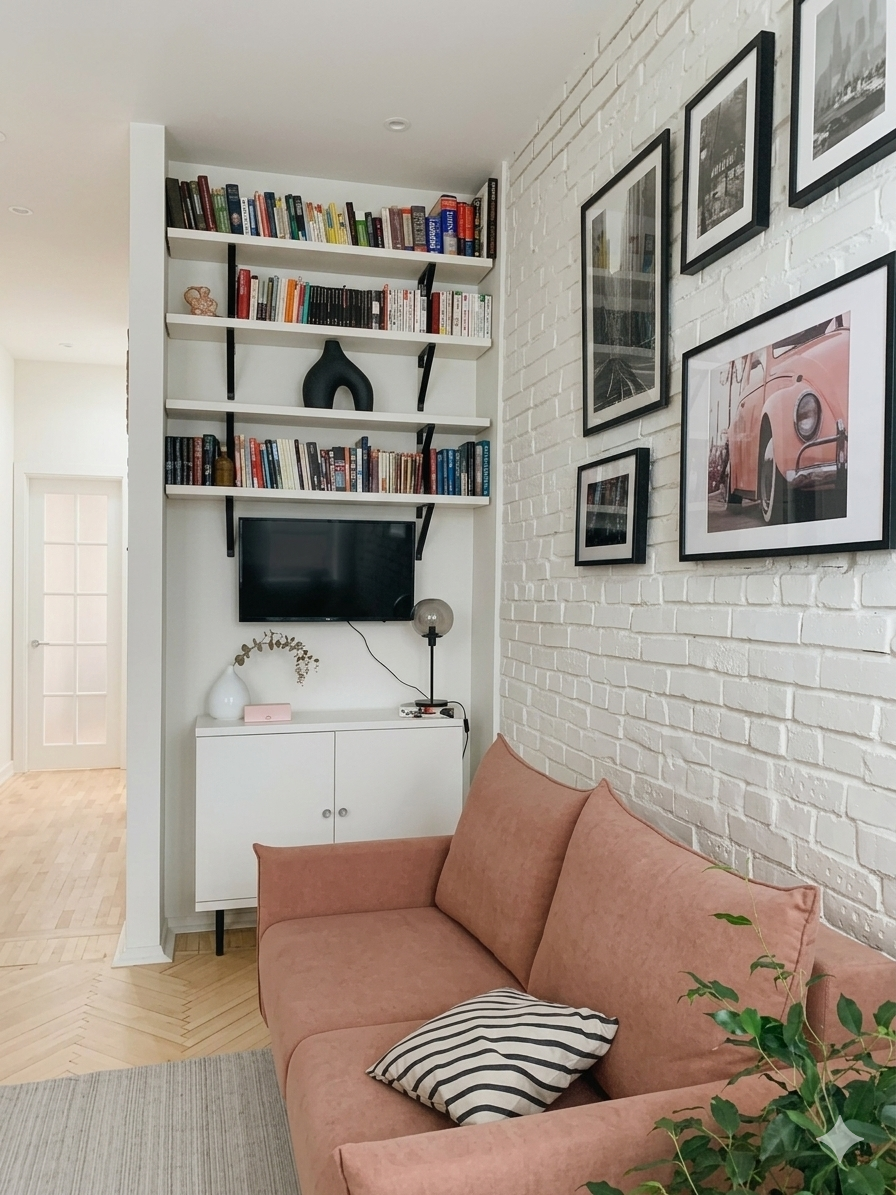 Старый фонд с камином. Главная