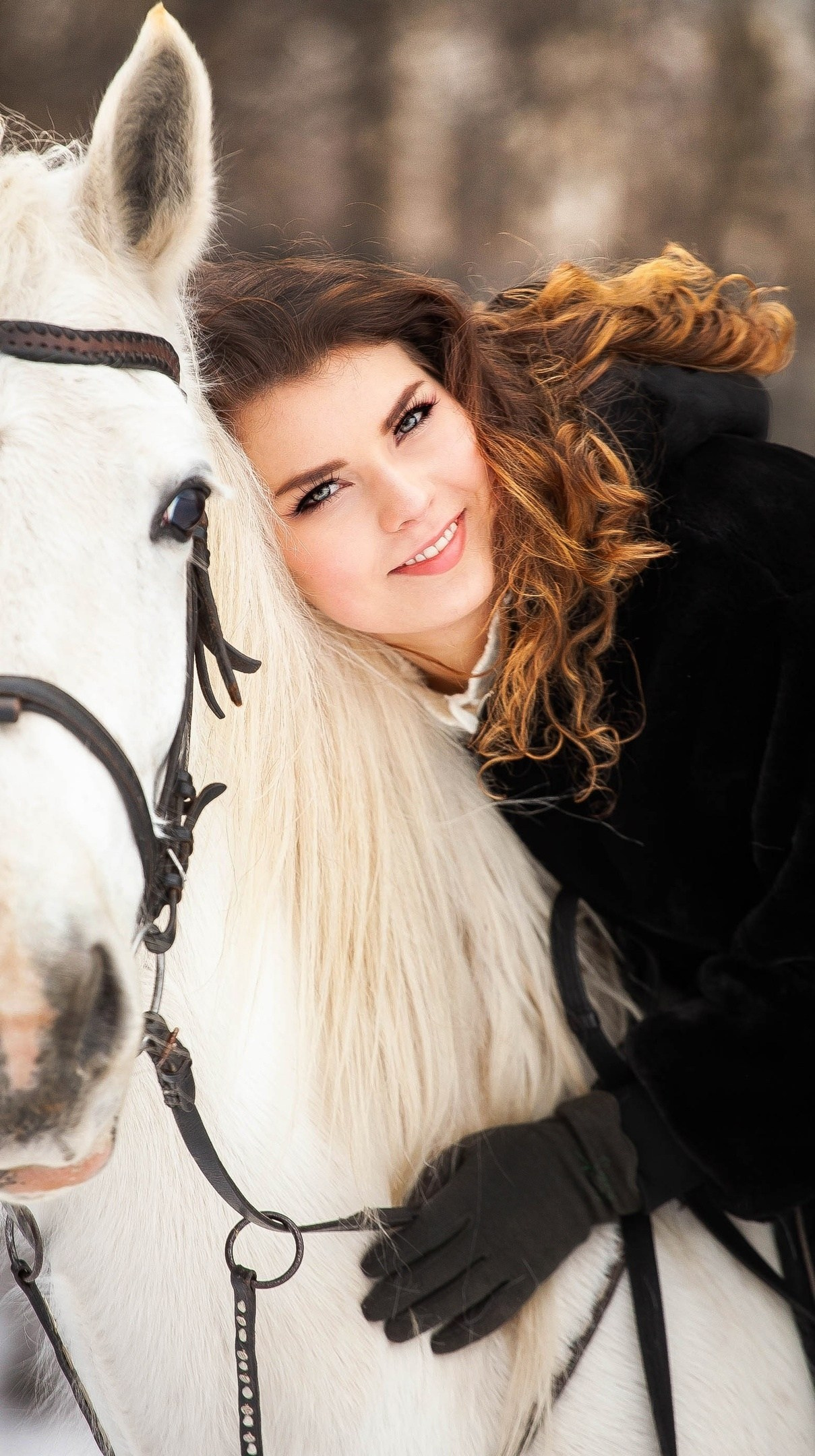 Зимние фотосессии. Конный фотограф Юлия Дроздова