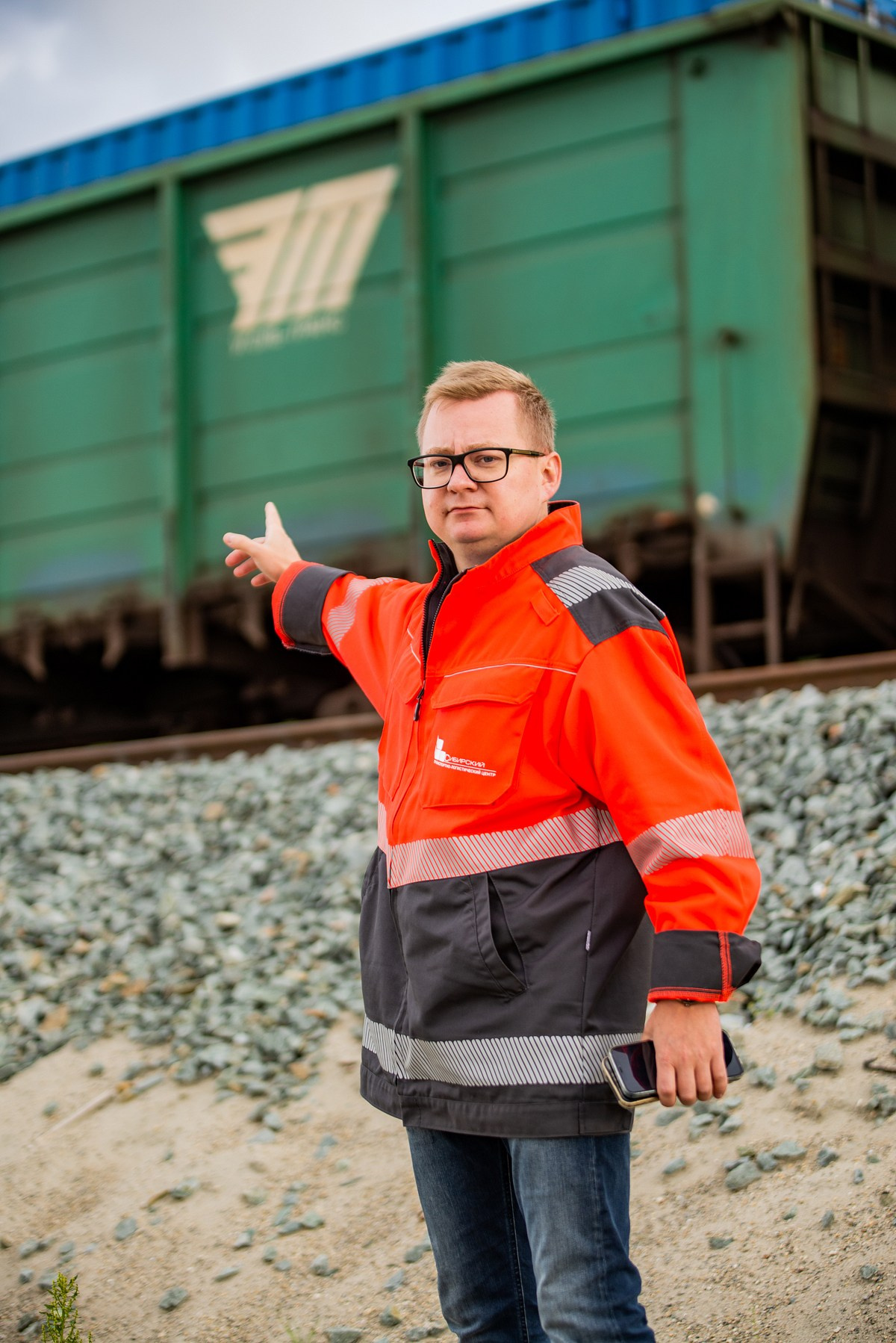 Транспортно-логистический терминал «Сибирский». Фотограф Сергей Сергеев