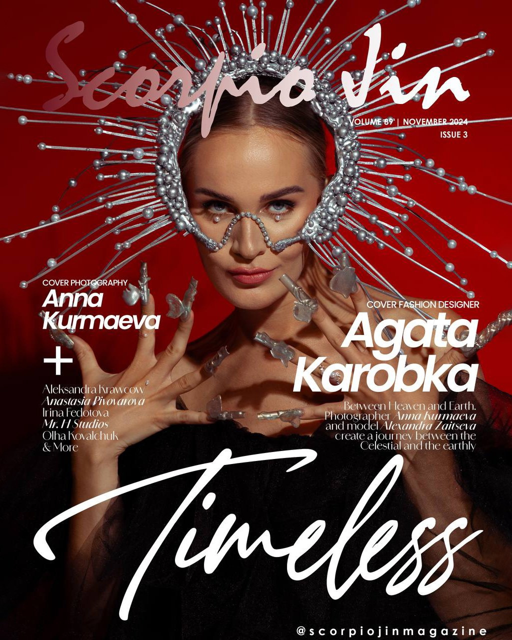 Обложки журналов. Art & Fashion фотограф Москва Анна Курмаева