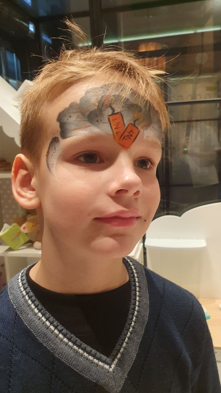 Аквагрим. Детская выездная фотостудия