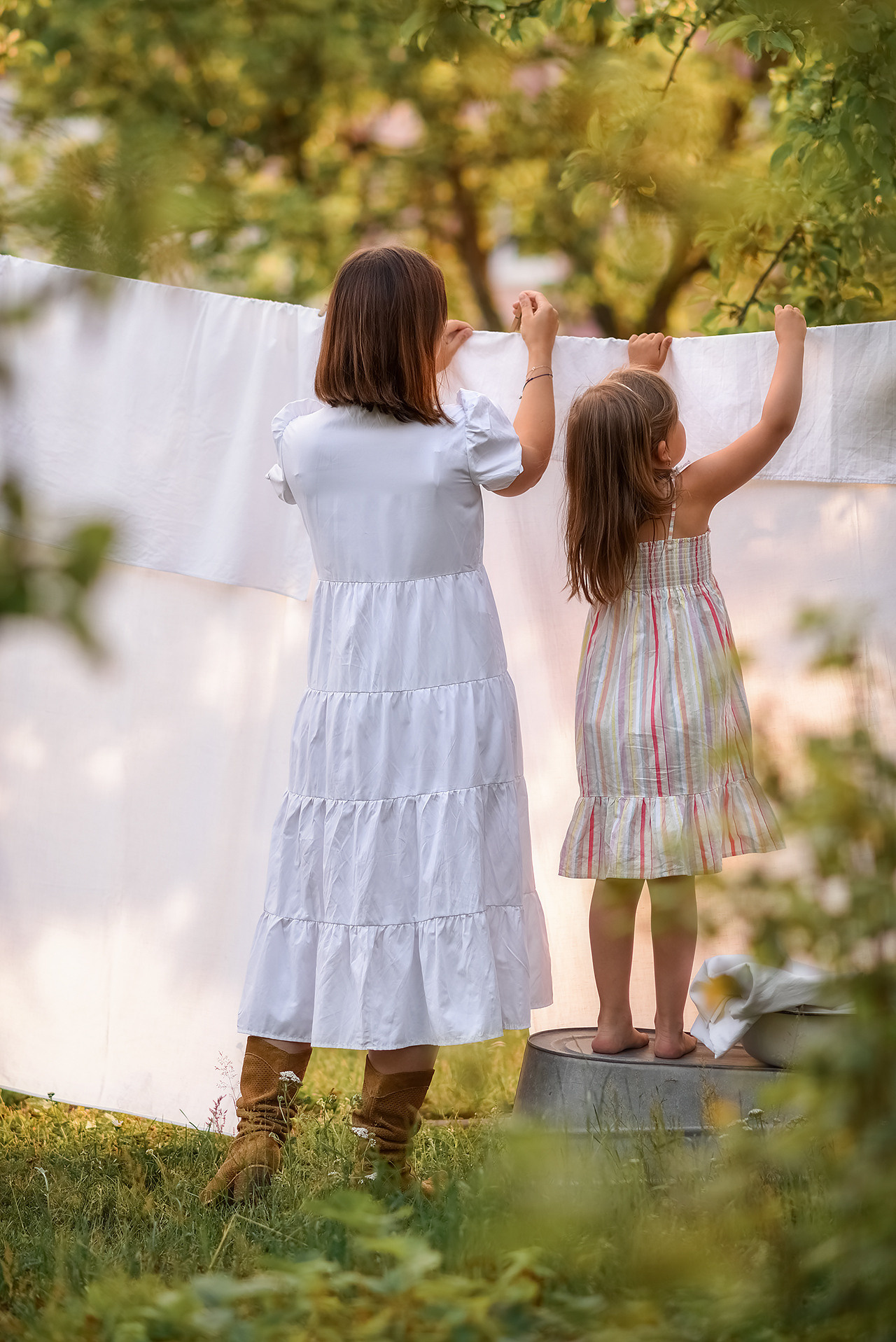 Тематическая семейная фотосессия. Фотограф Юлия Кондратьева