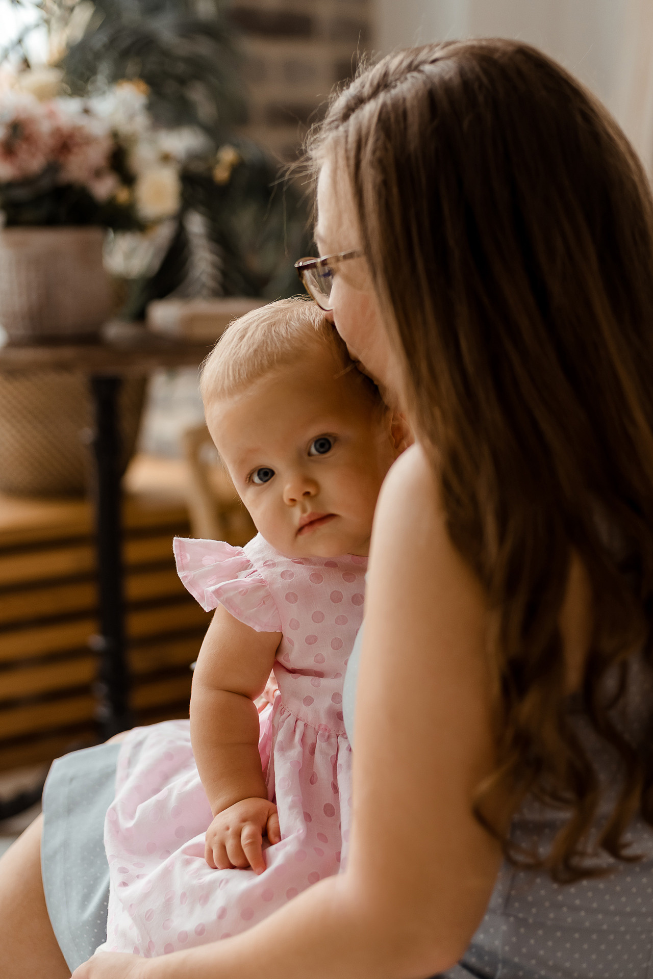 Семейная фотосессия в студии. Фотограф Юлия Кондратьева