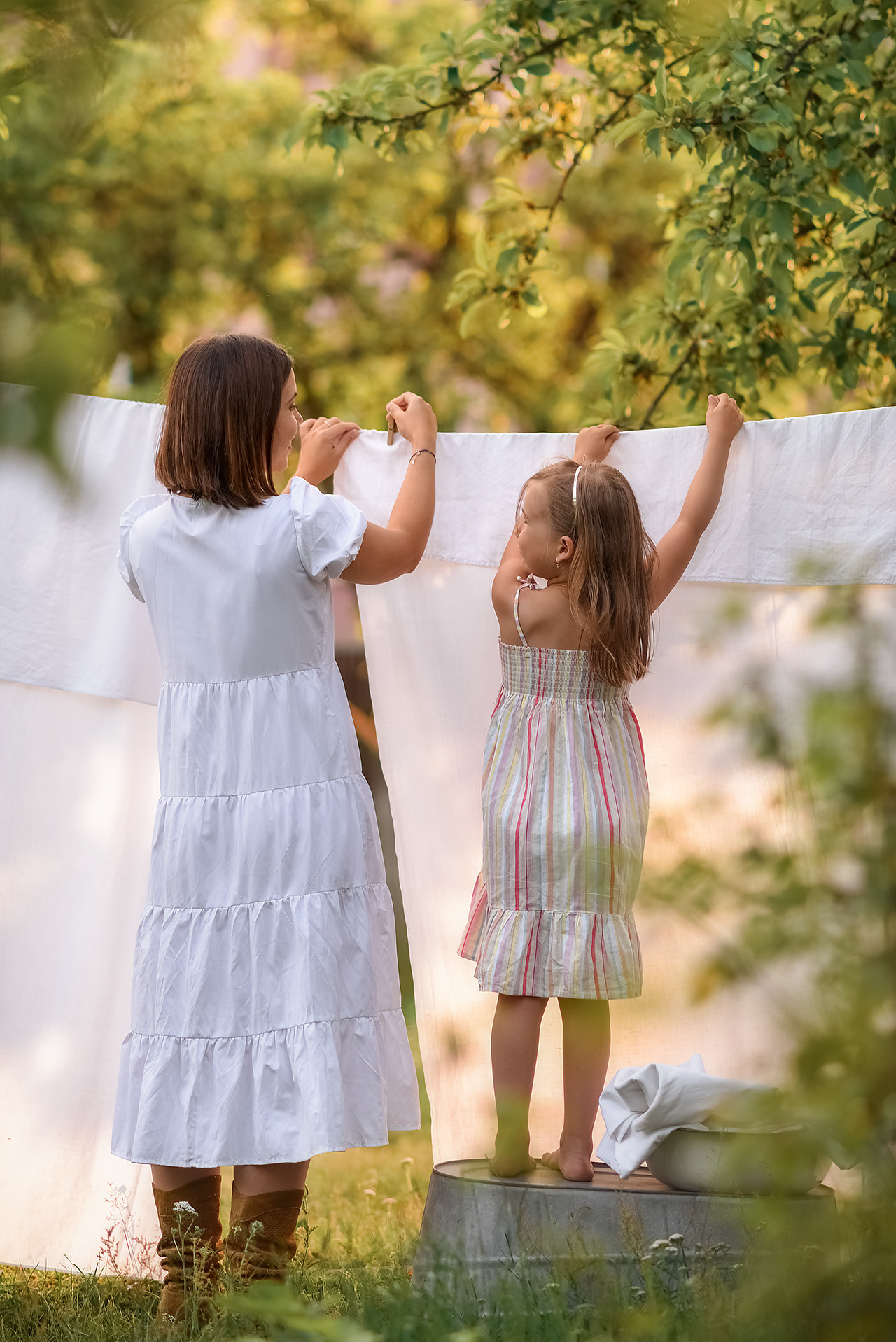 Тематическая семейная фотосессия. Фотограф Юлия Кондратьева