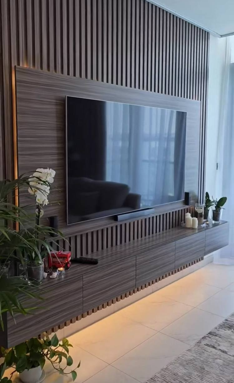 Фото в интерьере. Бамбуковые панели и Гибкий мрамор. Импортер #1 по всей РФ