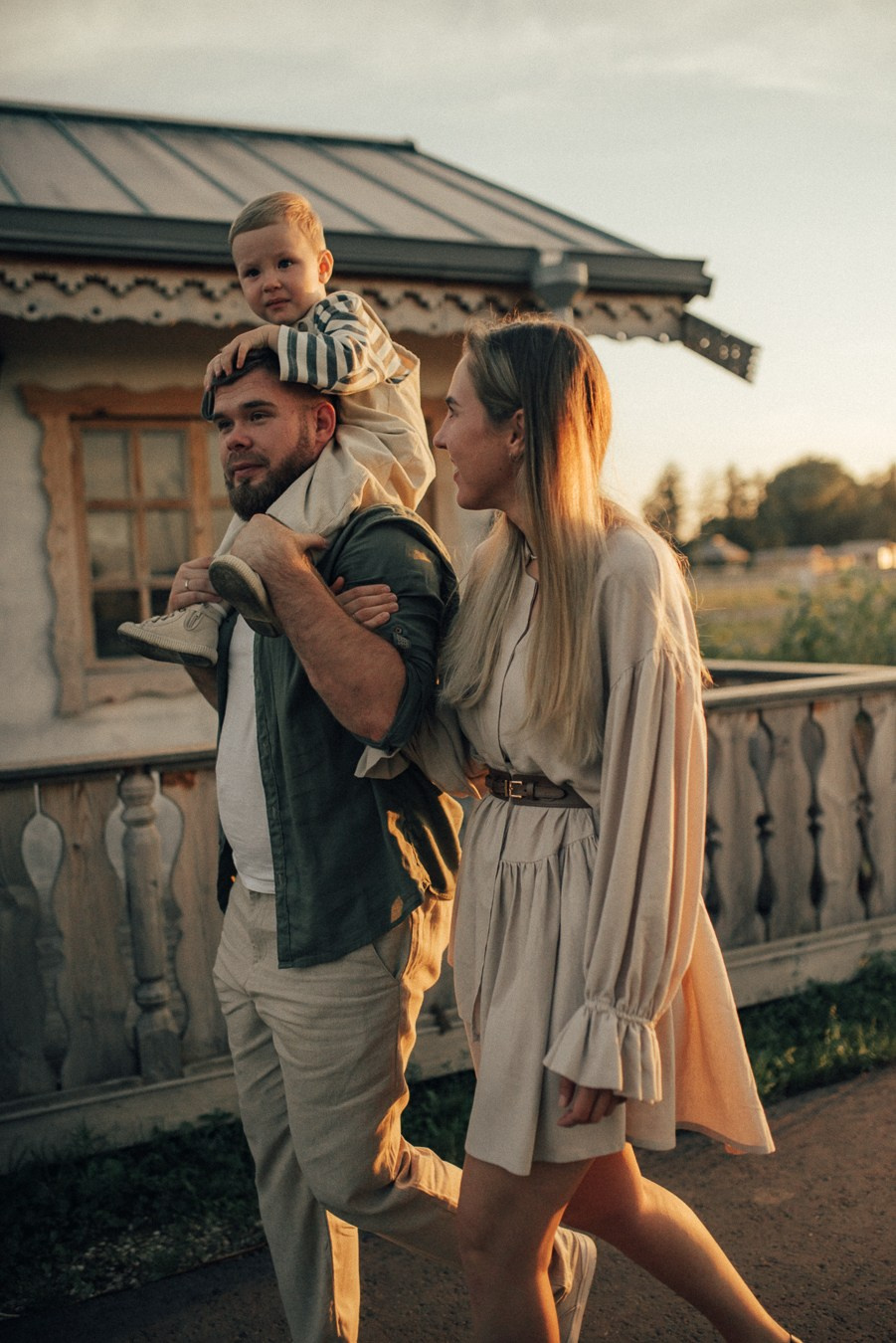 Саша, Настя, Арсений | на природе