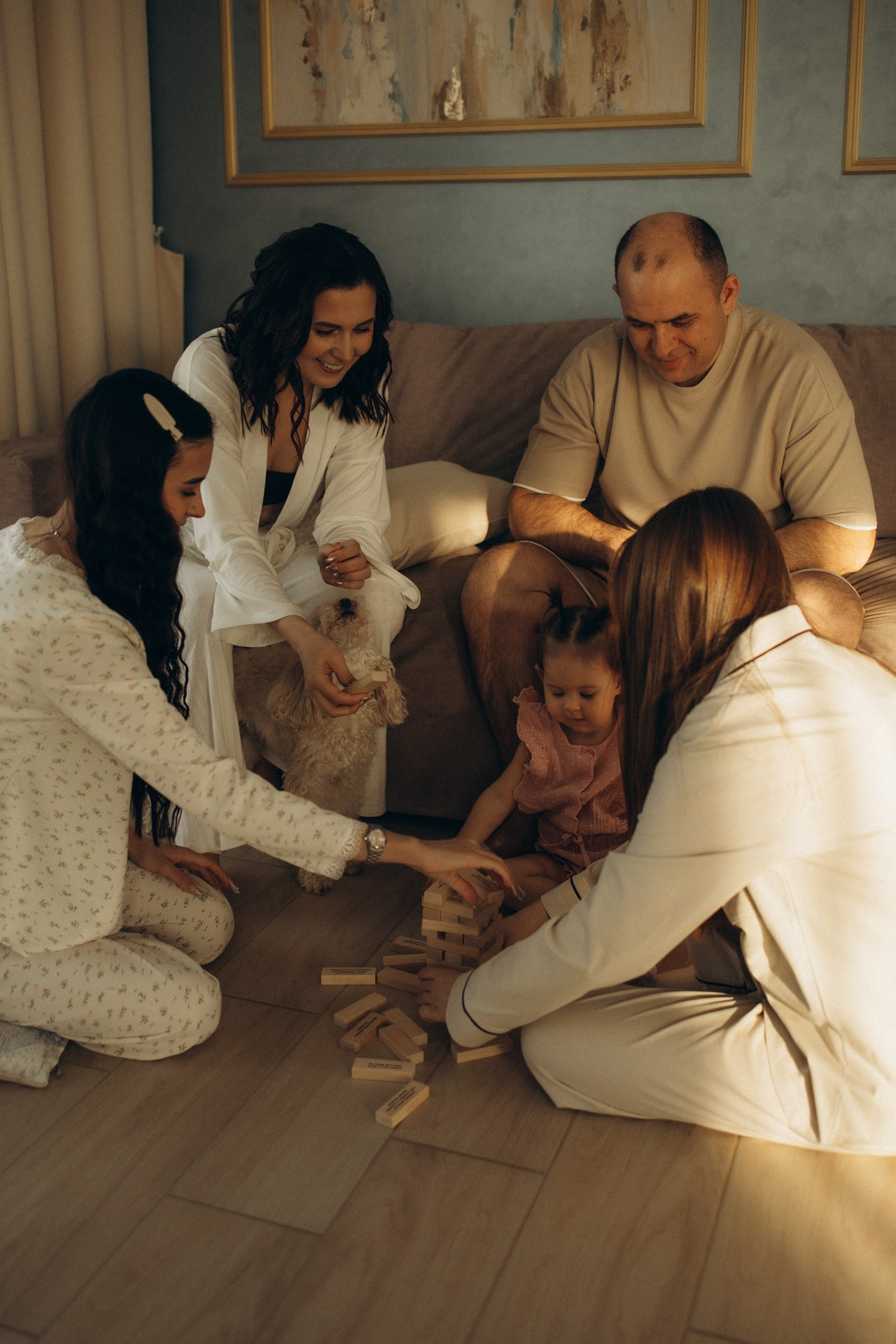 Ольга, София, Андрей, Даша и Настя. Семейный фотограф в Ижевске Даша Денисова