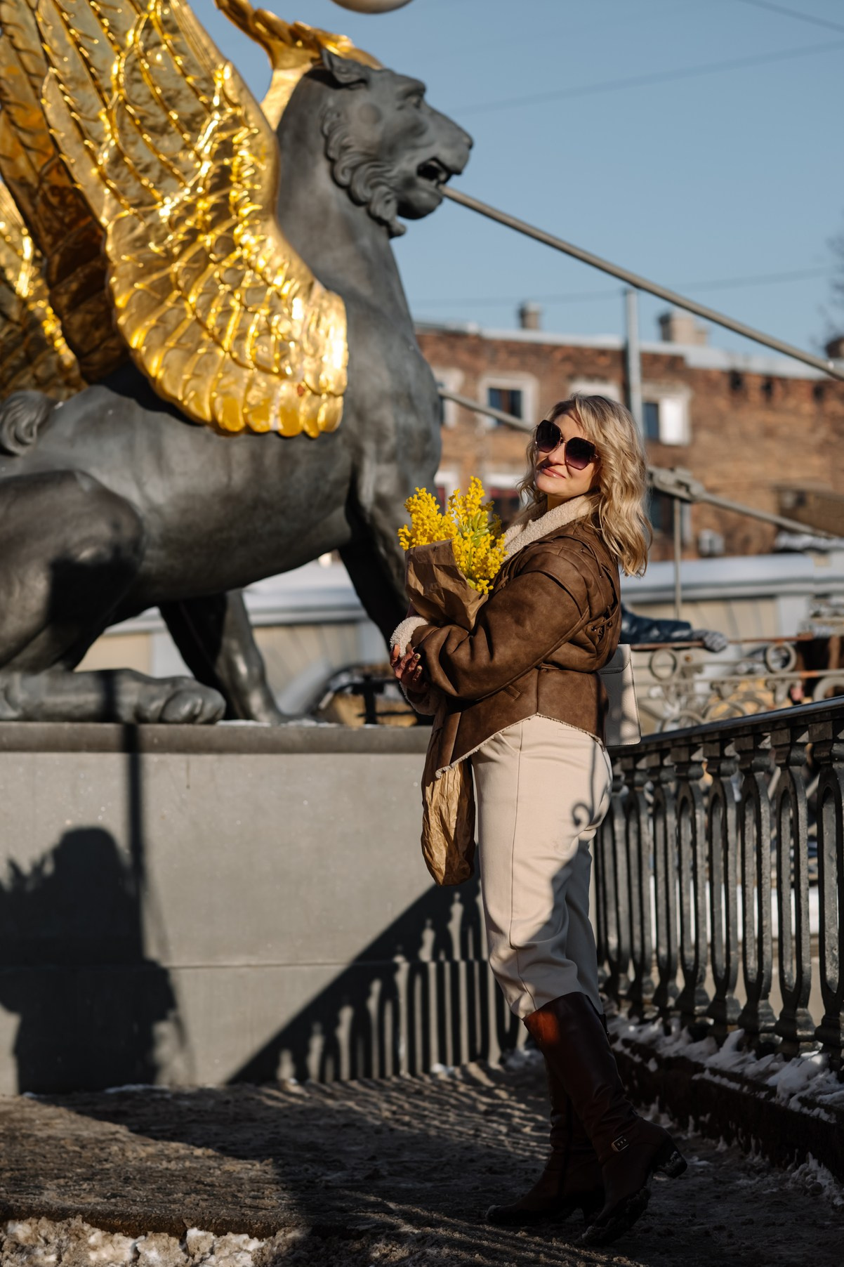 Весна. Прогулка с цветами. Свадебный и семейный фотограф в Санкт-Петербурге Елена Худякова