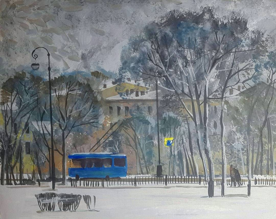 Город, графика. Ольга Васильева художник в Санкт-Петербурге