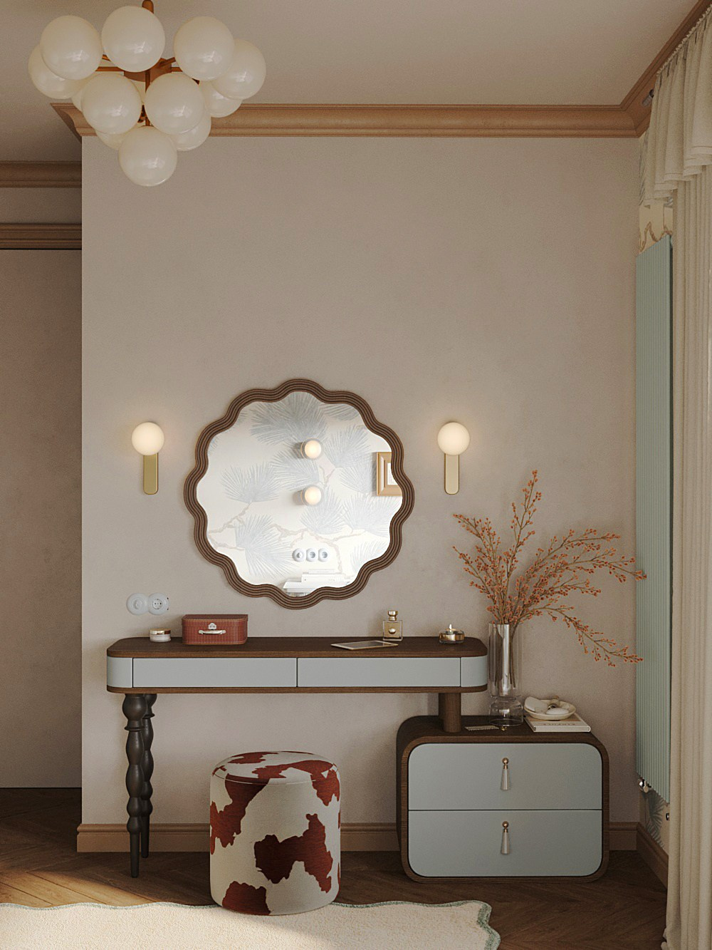 Халвичный раф. MIRRO STUDIO Дизайн интерьера и реализация под ключ Варшава