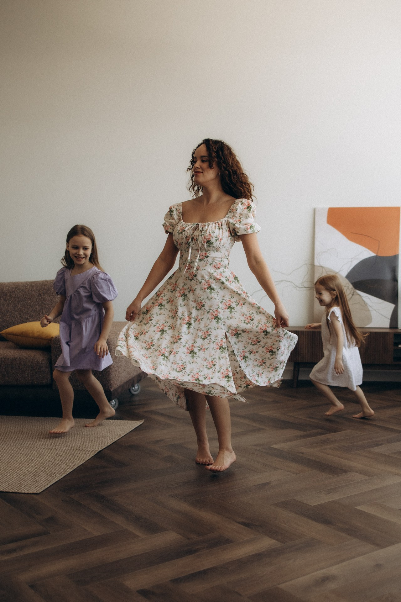 Саша, Ева и София. Семейный фотограф в Ижевске Даша Денисова