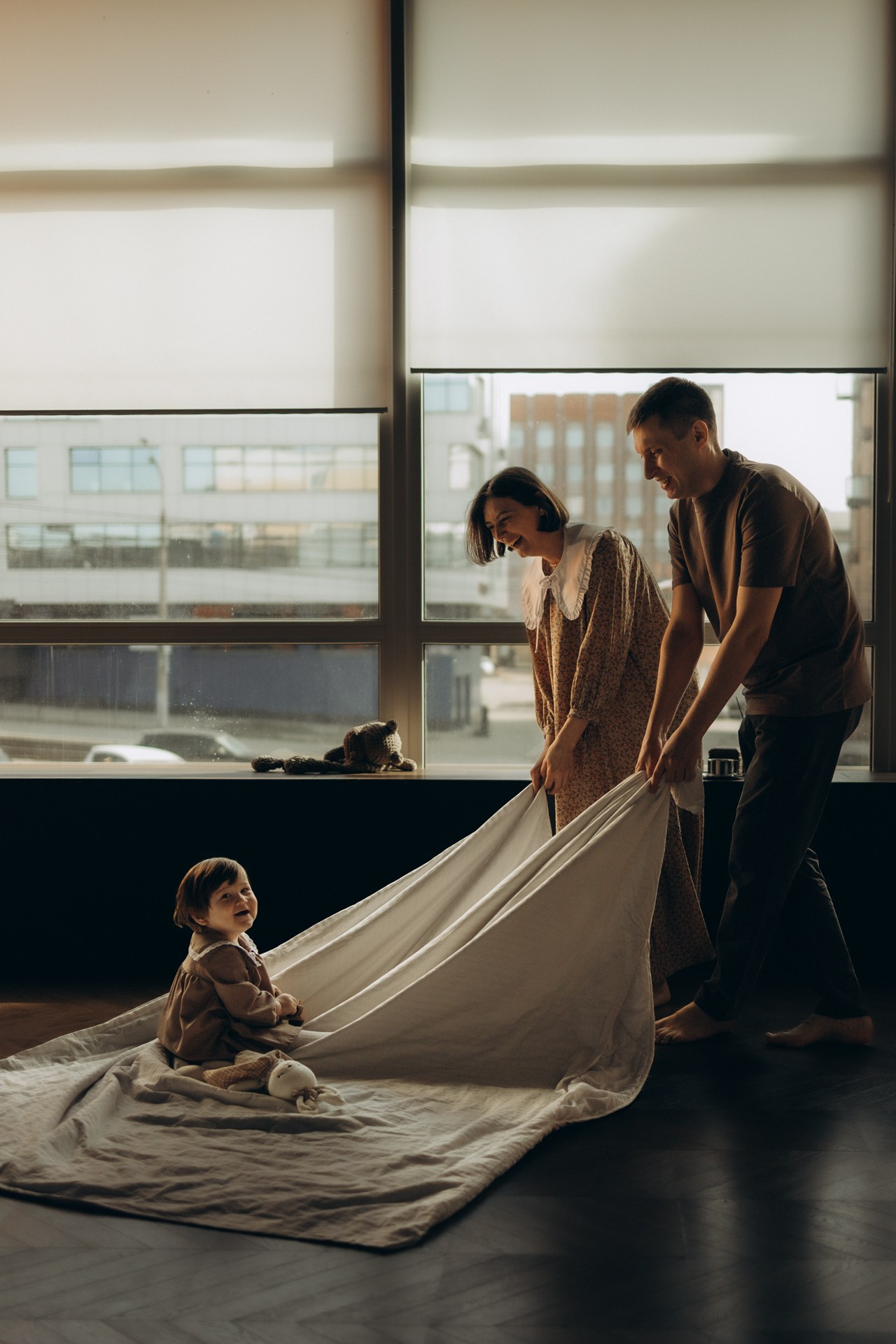 Вера, Андрей и Агата. Семейный фотограф в Ижевске Даша Денисова