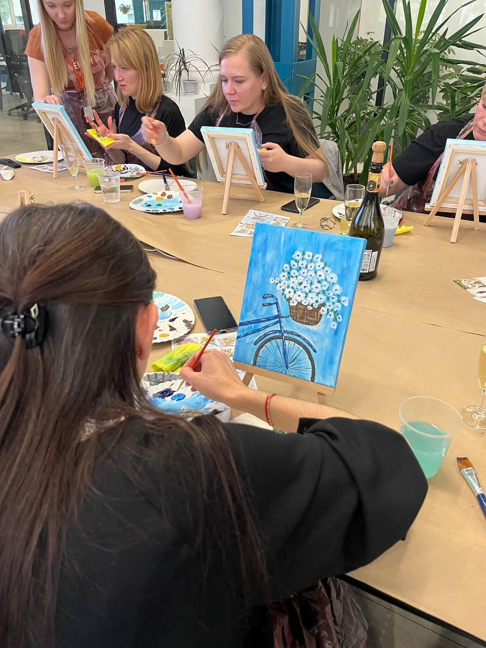 Мастер-классы по живописи за 1 час