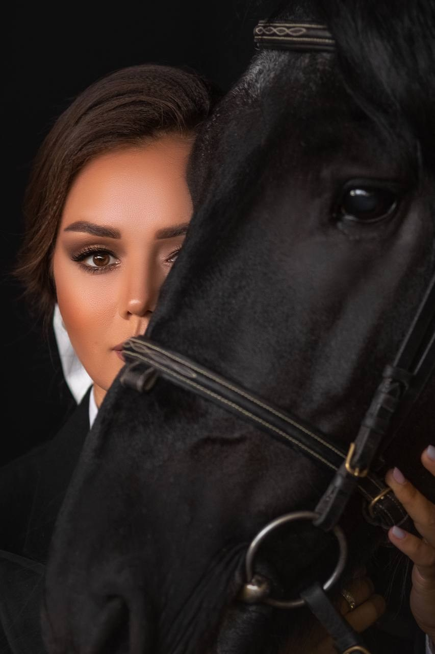 Портрет с лошадьми. Photograpther Gracheva Sveta