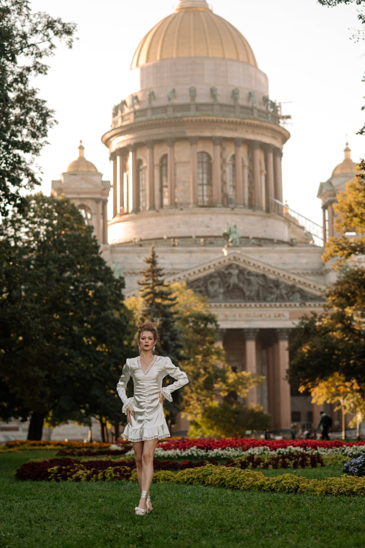 Утро Исаакиевский собор. Свадебный и сеейный фотограф в Санкт-Петербурге Елена Худякова