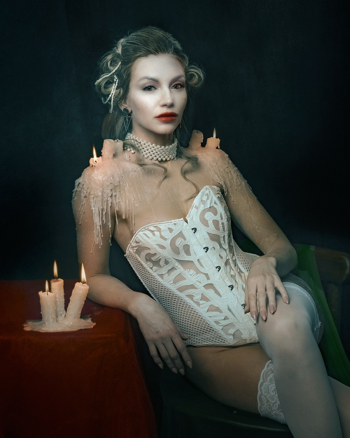 #05 female studio portrait. Professional photoartist in St. Petersburg (wedding, reportage, portrait, model book, love story) Alexander Shvedov