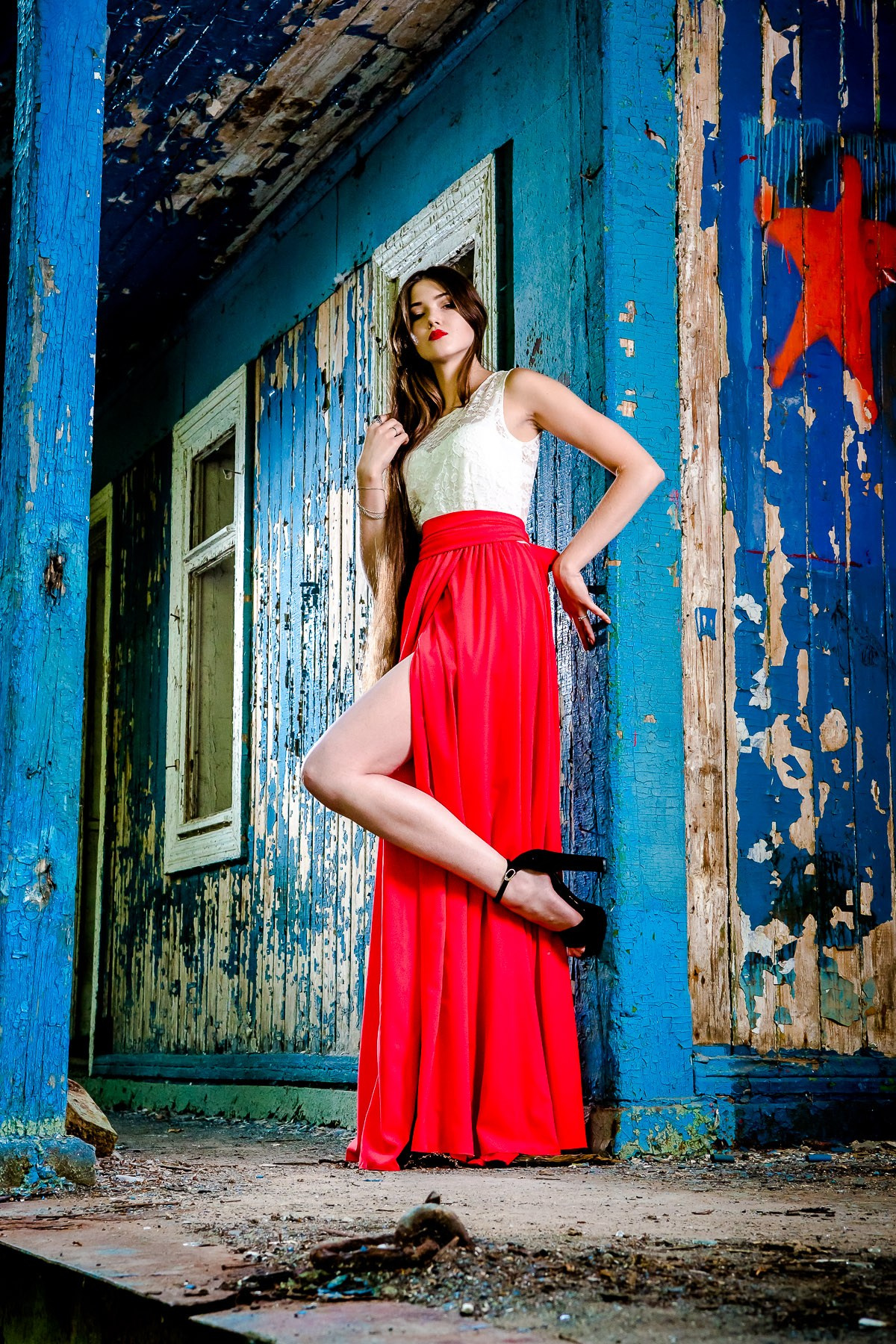 Съемка для модельного агентства «VUV Models». Максим Матвийченко и Виктория Басова профессионалы своего дела