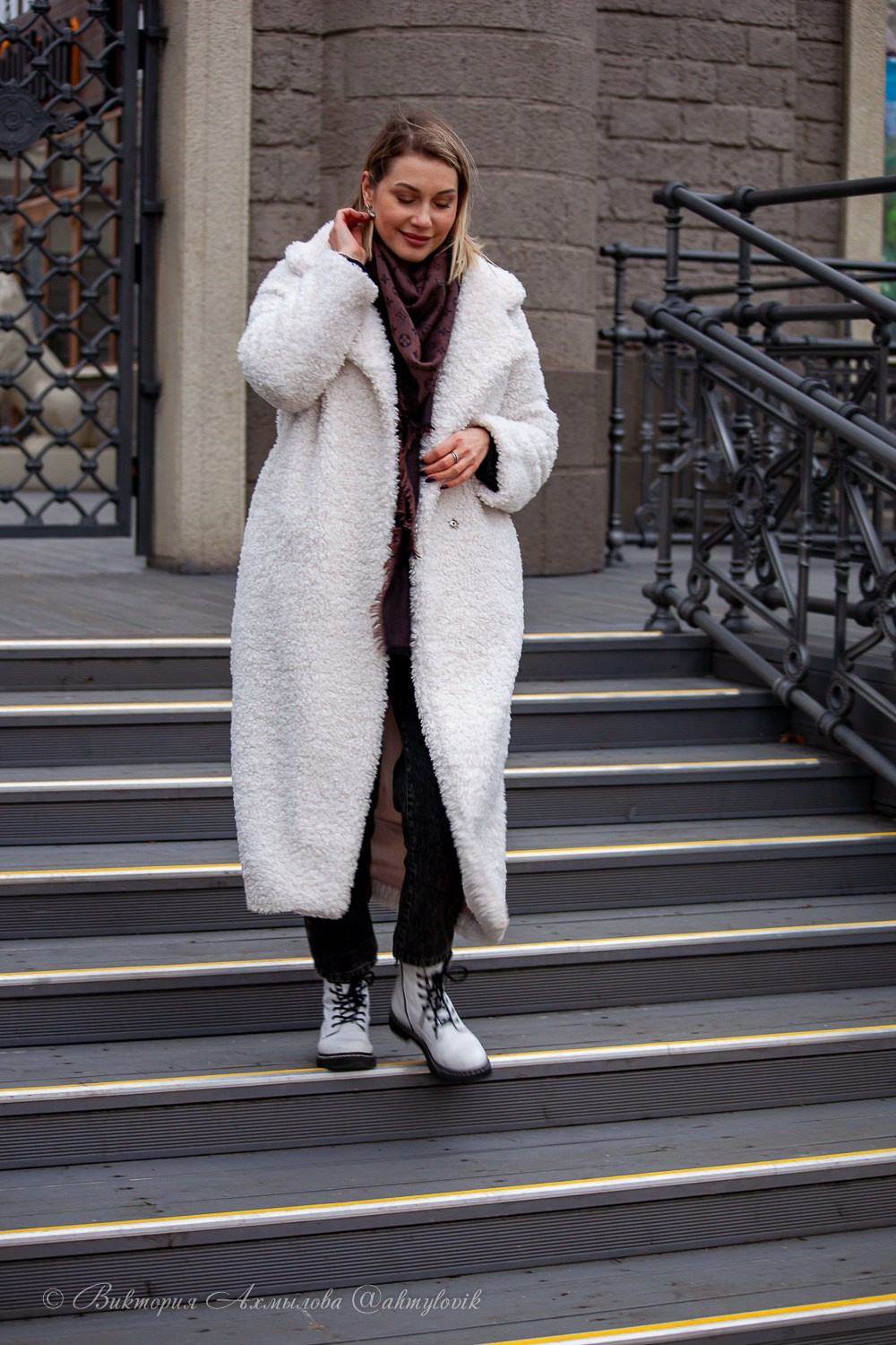 Прогулка с Хаски (Настя). Виктория Ахмылова. Фотограф в Москве