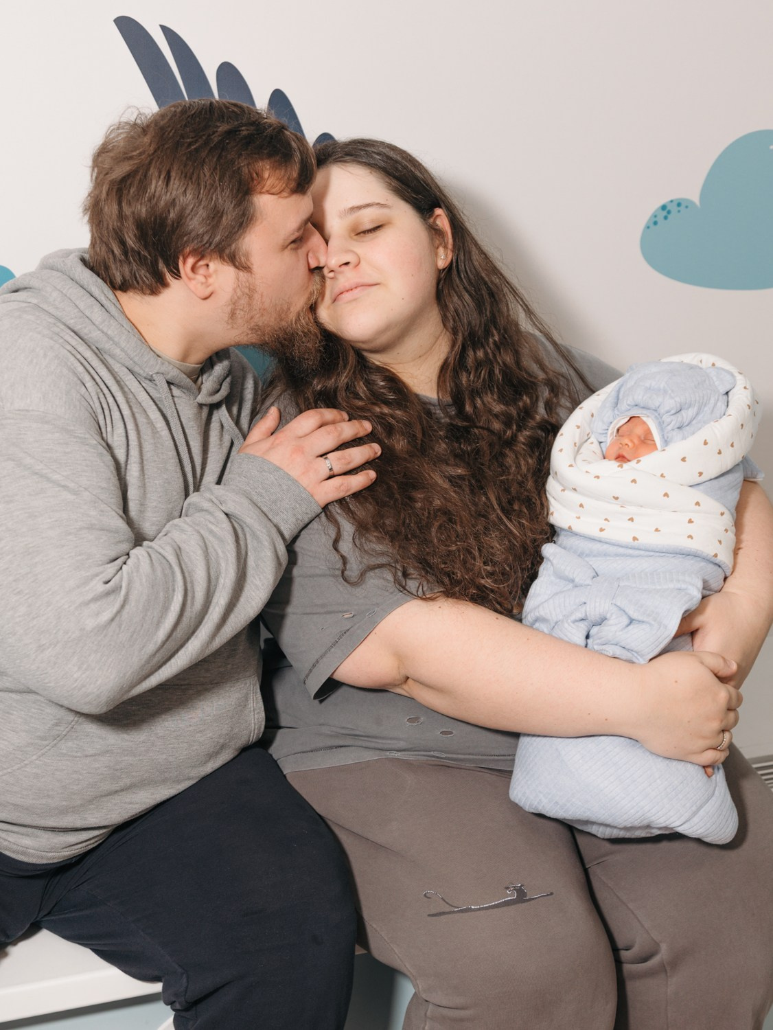 Выписка роддом. Фотограф Алексей Зозин в Москве