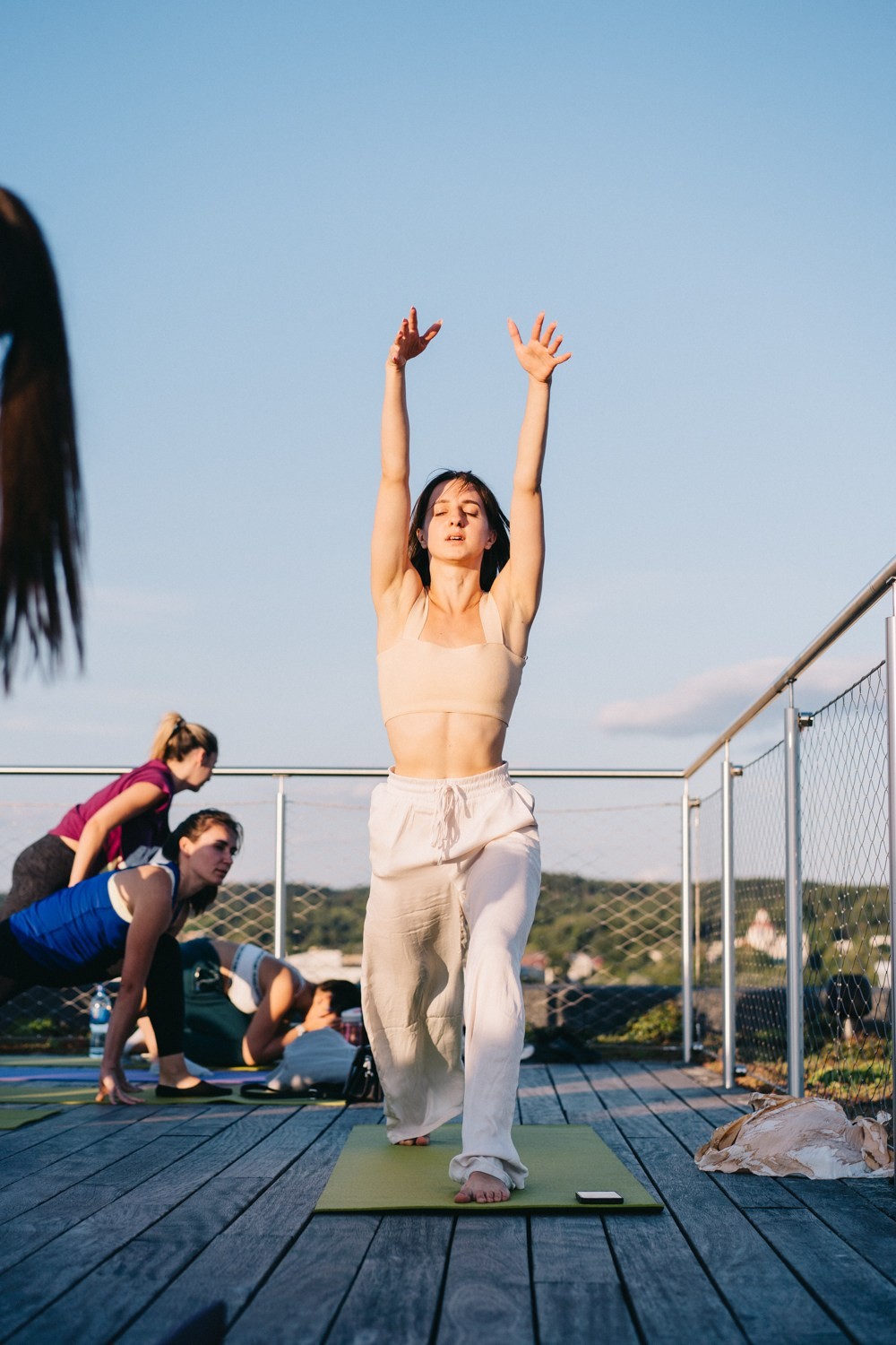 Summer Yoga Rave. Photographer in Vilnius
