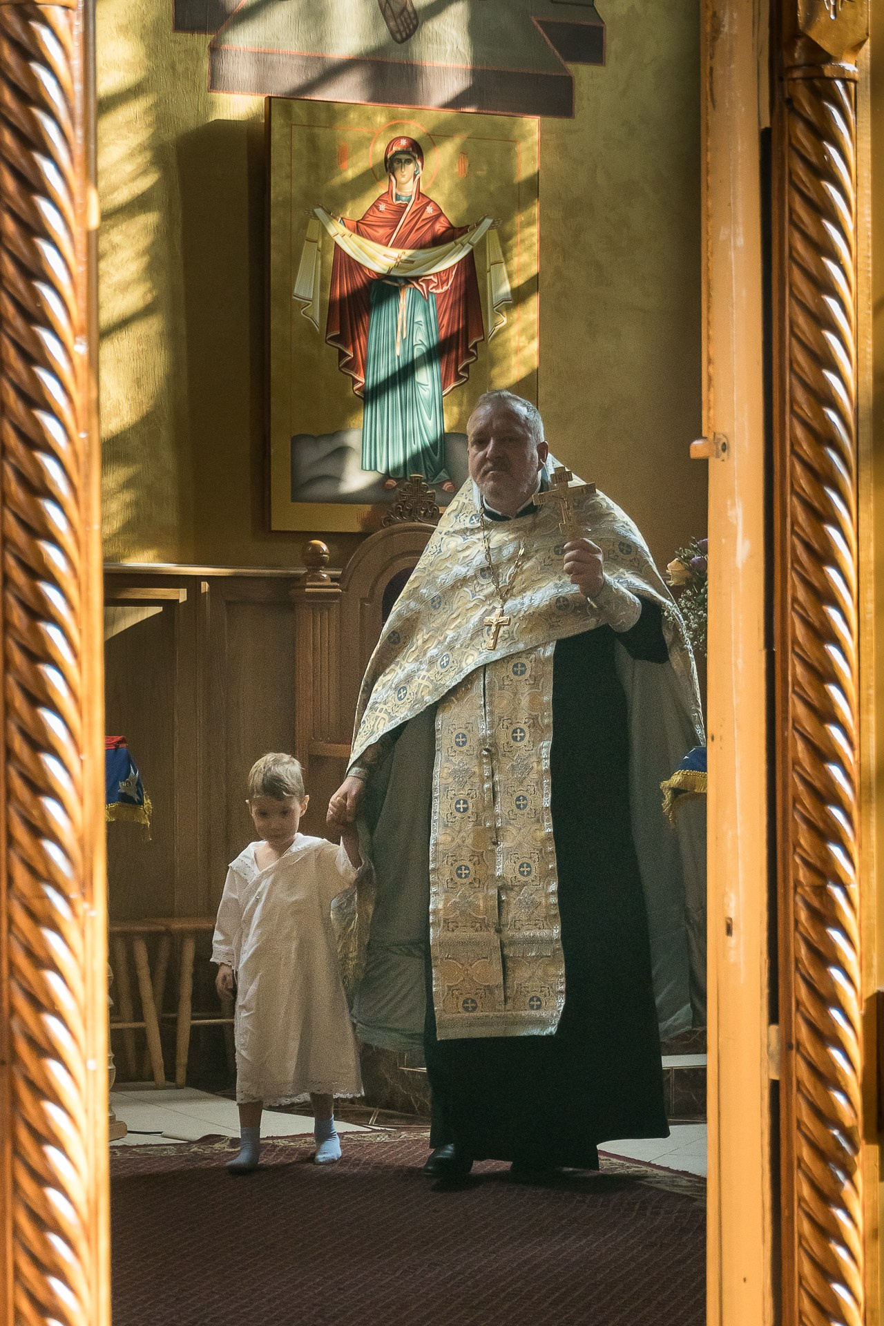 Крещение. Фотограф Татьяна Рутковская Калининград