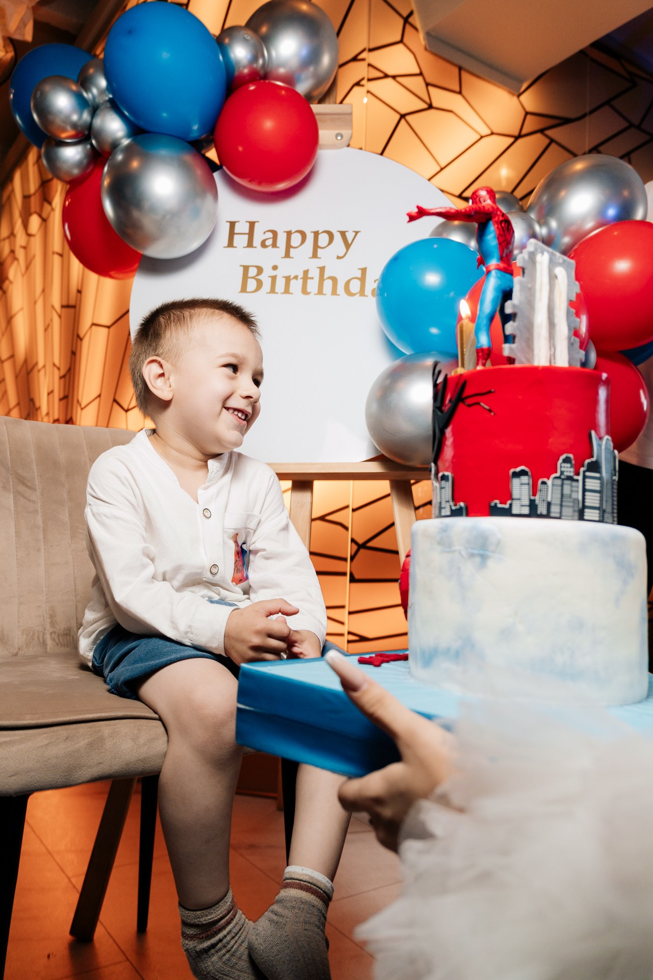 Детский день рождения в парке аттракционов. Репортажный фотограф Санкт-Петербург