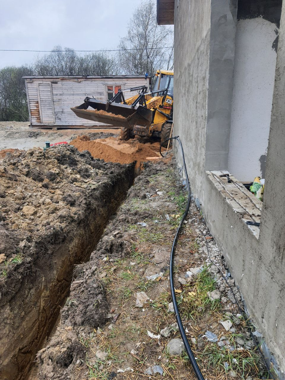 Скважина, ввод воды в дом. Первая Инженерная СПб