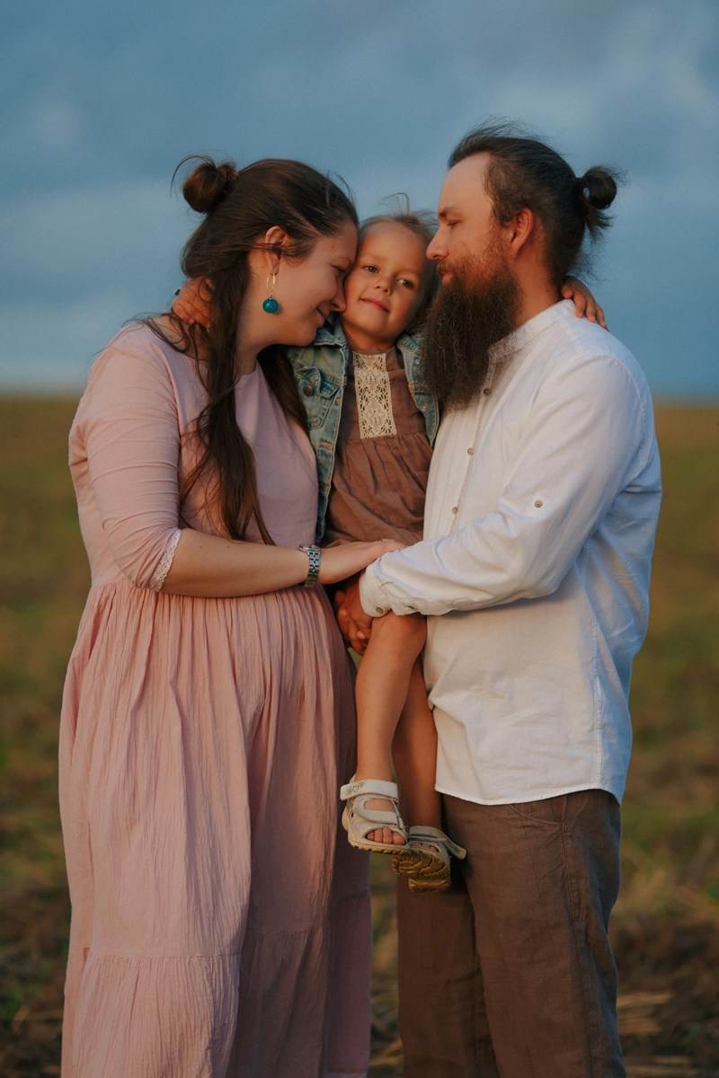 Семья. Фотограф Александра Рышкова