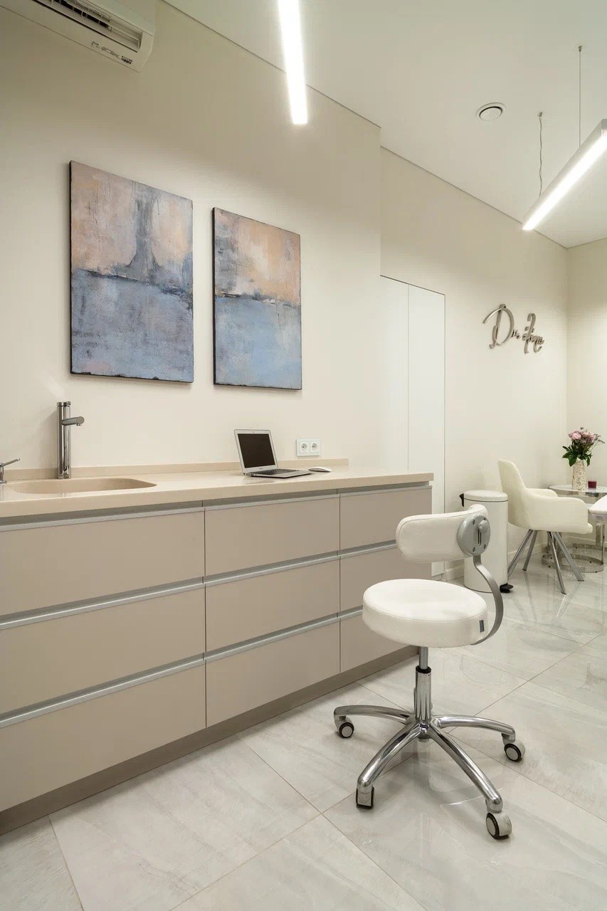 Салон красоты на Плющихе. Интерьеры и архитекура