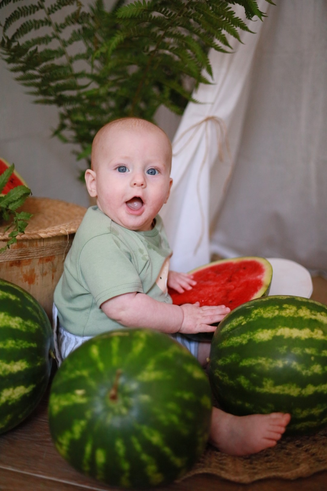 Фотопроект «Арбузики». Фотограф новорождённых в Йошкар-Оле Ильмира Сидоркина