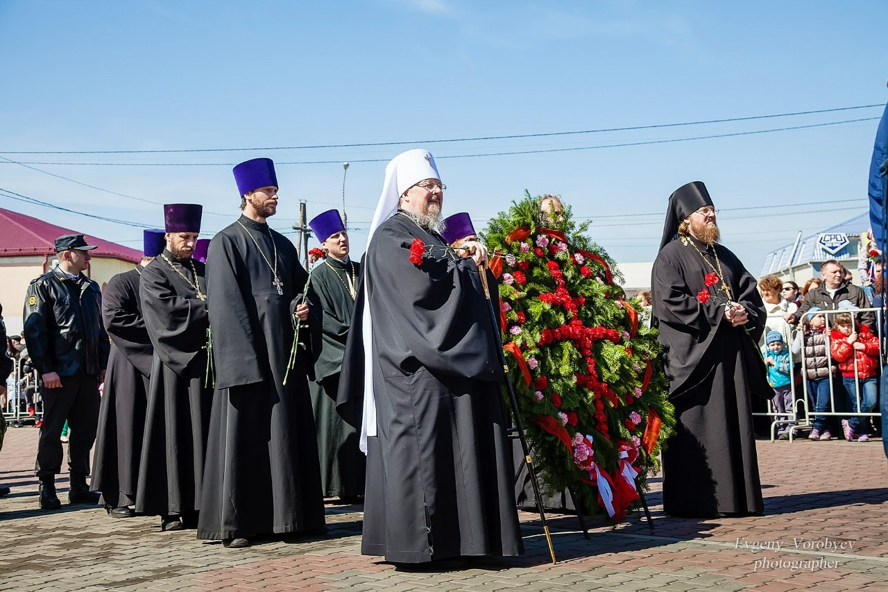 Празднование Дня победы 9 мая в Красноярске