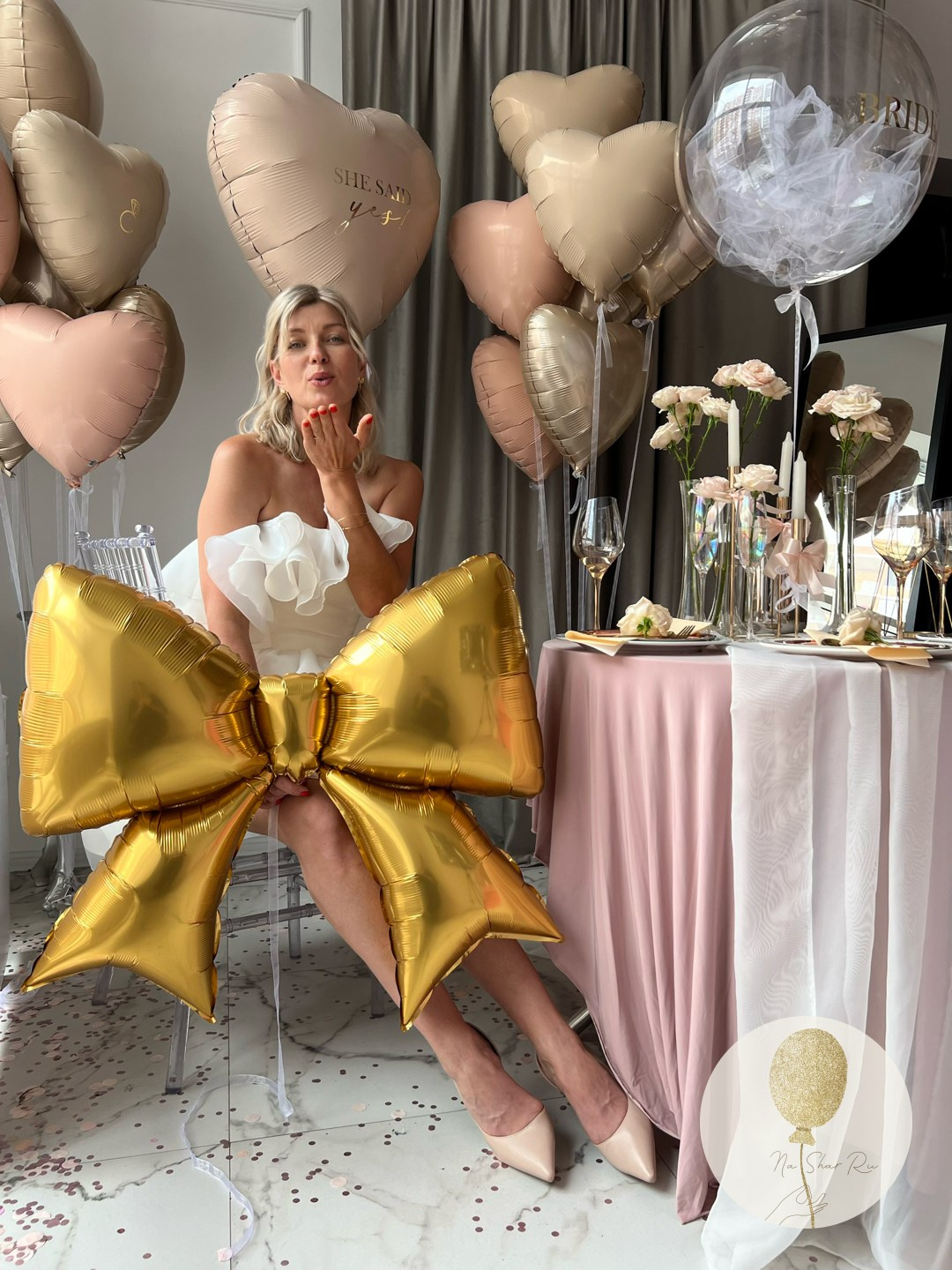 Шары на девичник. Воздушные шары с гелием в Донецке