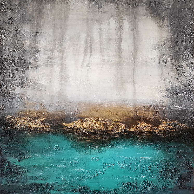 Абстракция. Художник Анастасия Кисткина, Петербург