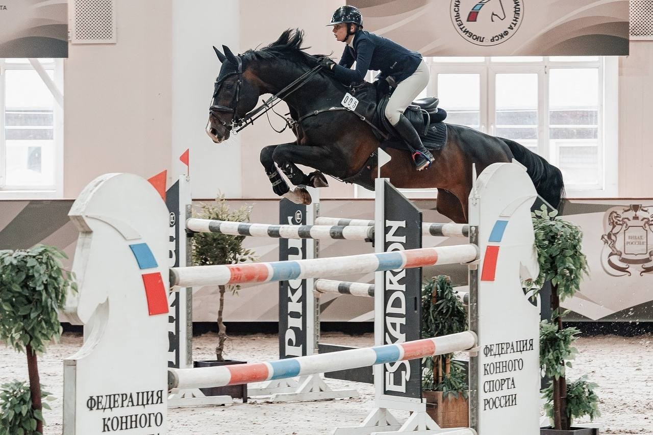 СОРЕВНОВАНИЯ ПО КОНКУРУ, ПОСВЯЩЕННЫЕ ДНЮ ПОБЕДЫ — КСК «ВИВАТ, Россия!». Куракина Дарья • Конный фотограф