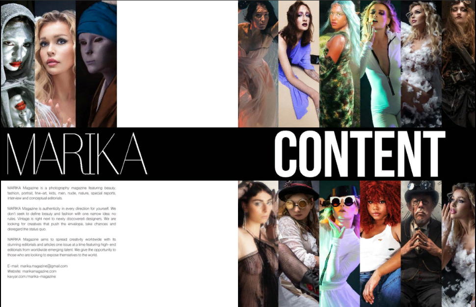 Фотосессия косплей, по мотивам картины "Девушка с жемчужной серёжкой", опубликованная в глянцевом журнале Marika