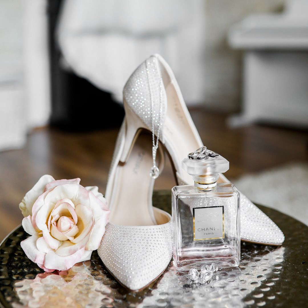 Фотография сбора невесты перед свадьбой