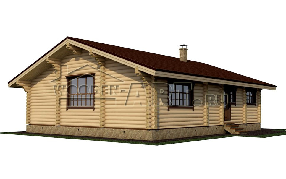 «Велегож парк» 138 кв. м. Проекты деревянных домов