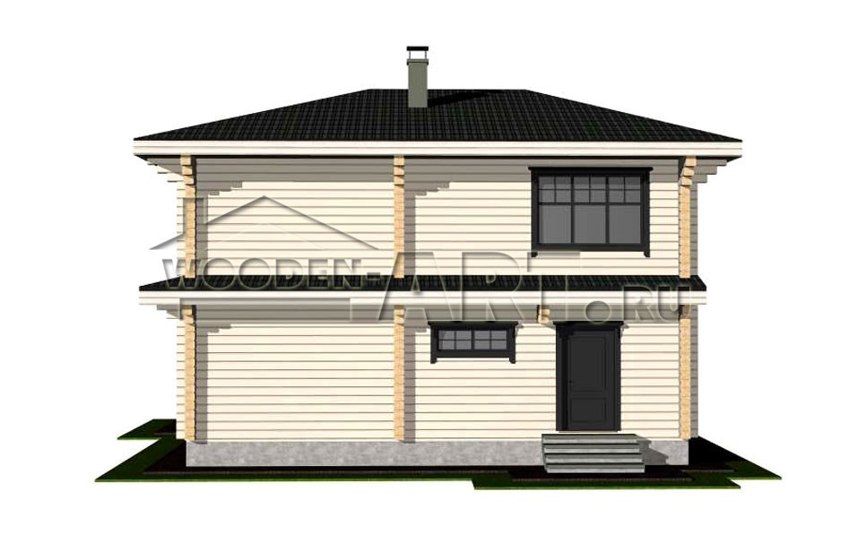 «Вязьма» 236 кв. м. Проекты деревянных домов