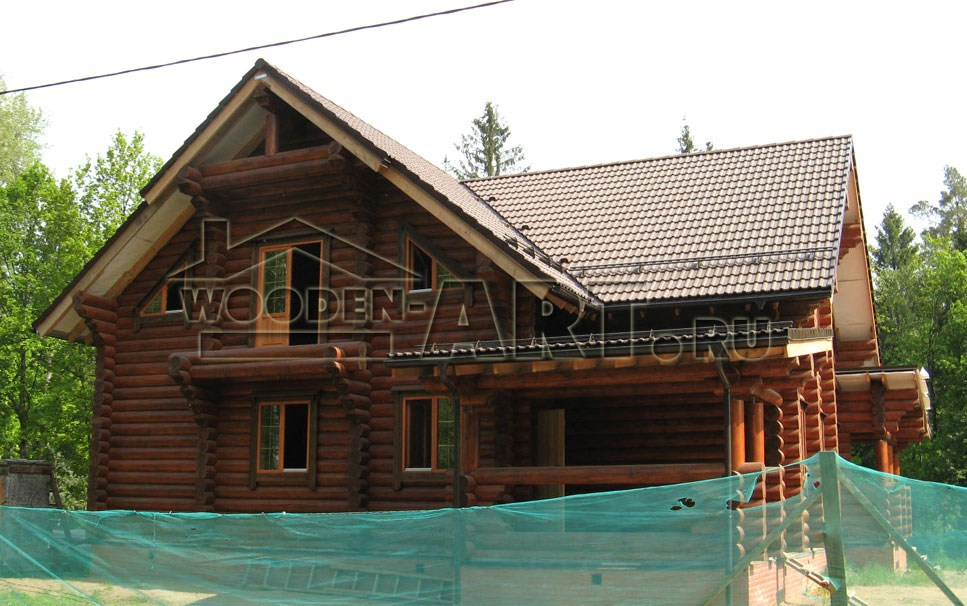 «Щелково» 327 кв. м. Проекты деревянных домов