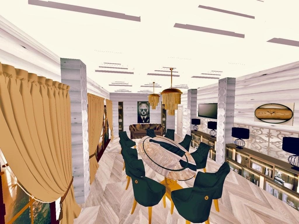 Гостиница. Дизайнер интерьера в Сочи Ольга BAKUSHKIN DESIGN