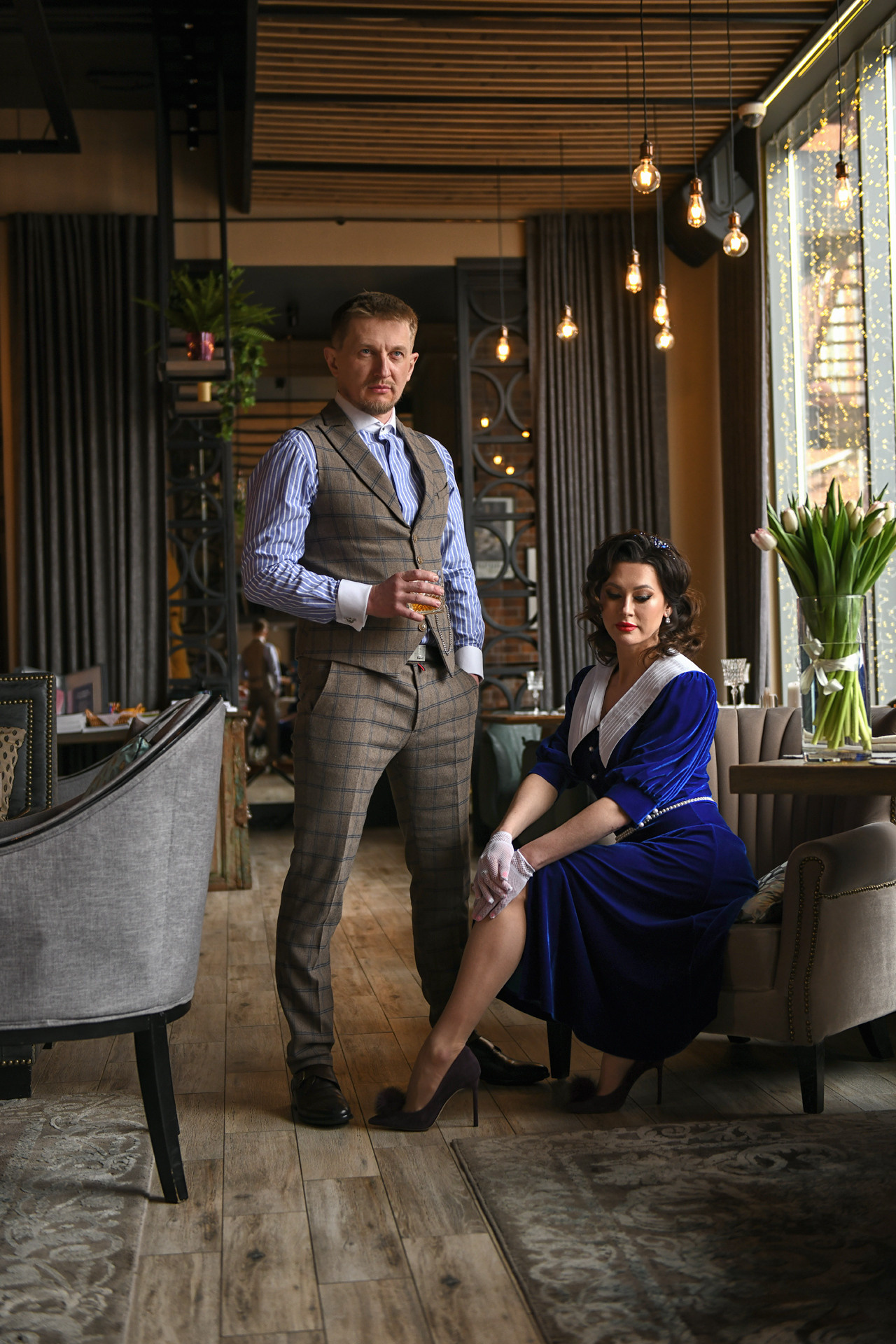 Проект «Острые козырьки». Ресторан Harvey&Monica, Воронеж. Портретный и контент фотограф в Воронеже Елена Николайчик