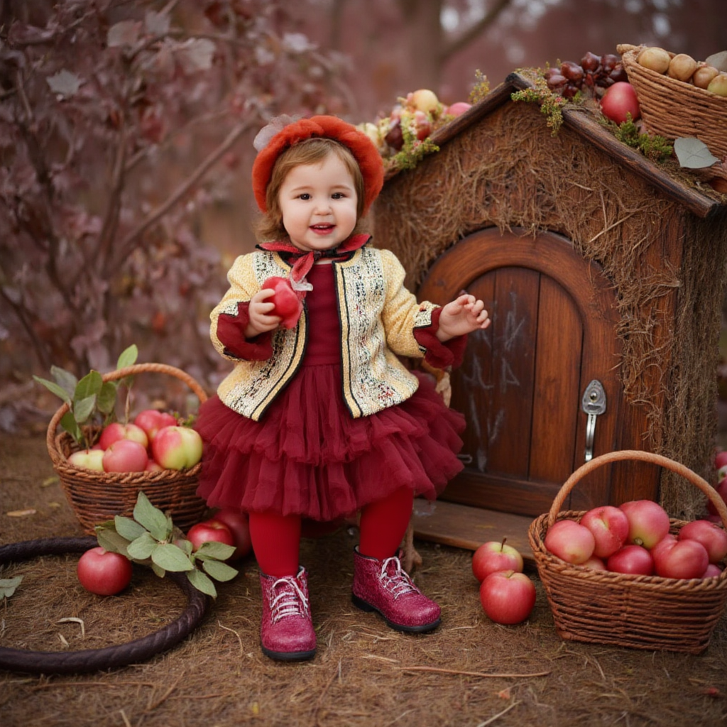 Фотосессия в Сказочном Лесу. Детская Фотостудия ГОДОВАСИКИ в Санкт-Петербурге фотосесия на годик