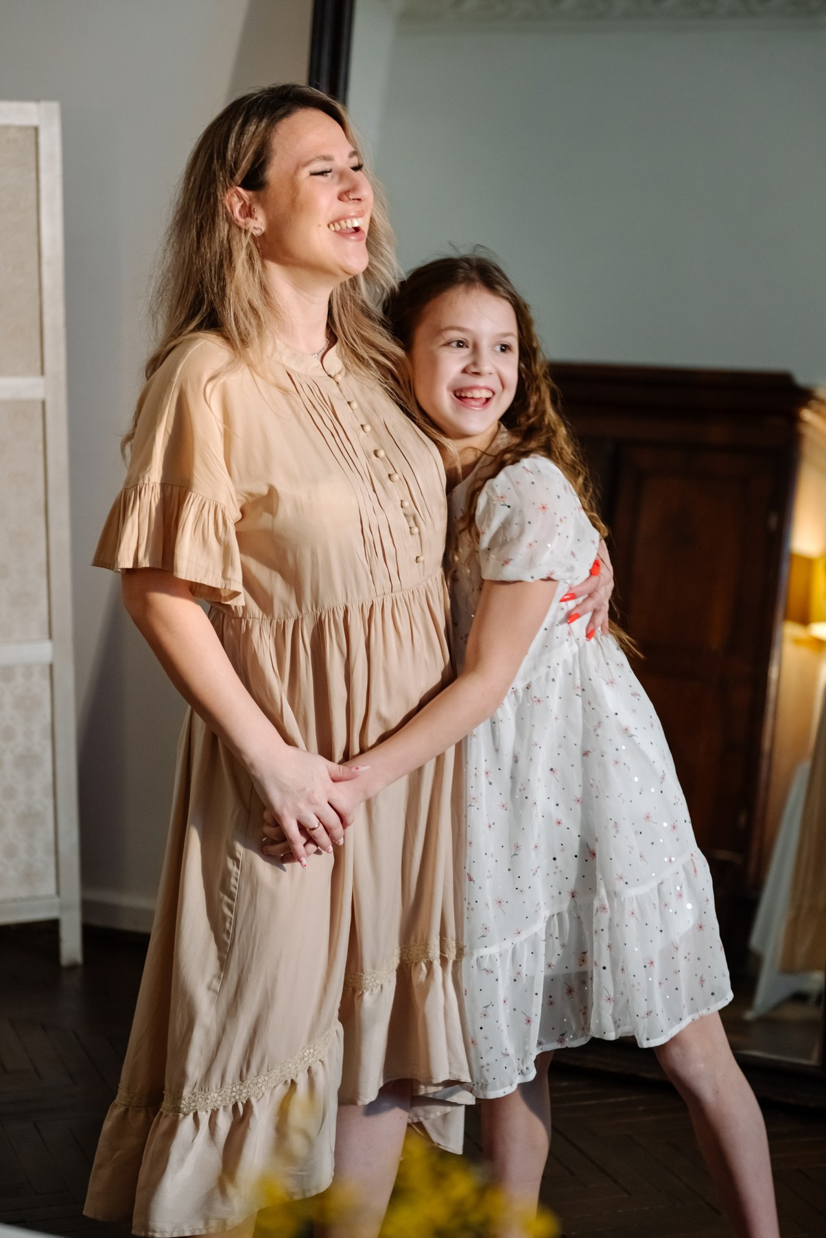 Семейная. Анастасия с дочками. Свадебный и сеейный фотограф в Санкт-Петербурге Елена Худякова