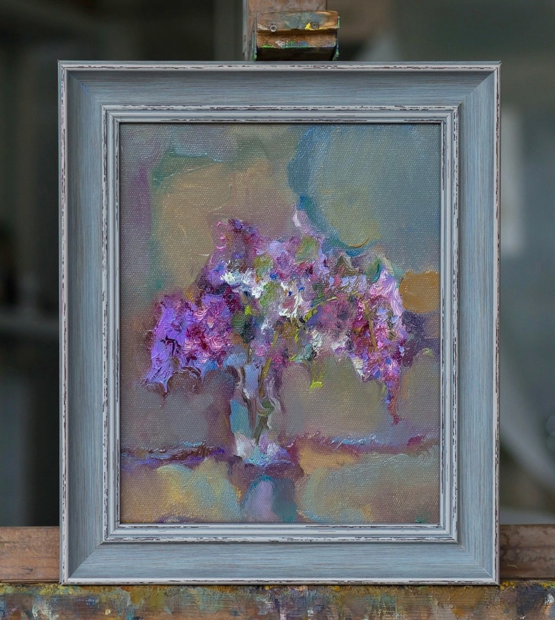 Букет Сирени. Художник Александр Каверин