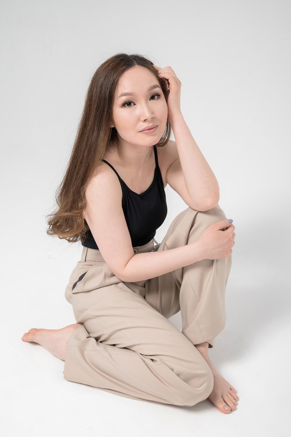 Акнур. Студийная съемка. Фотограф-дизайнер Лейла Кабди